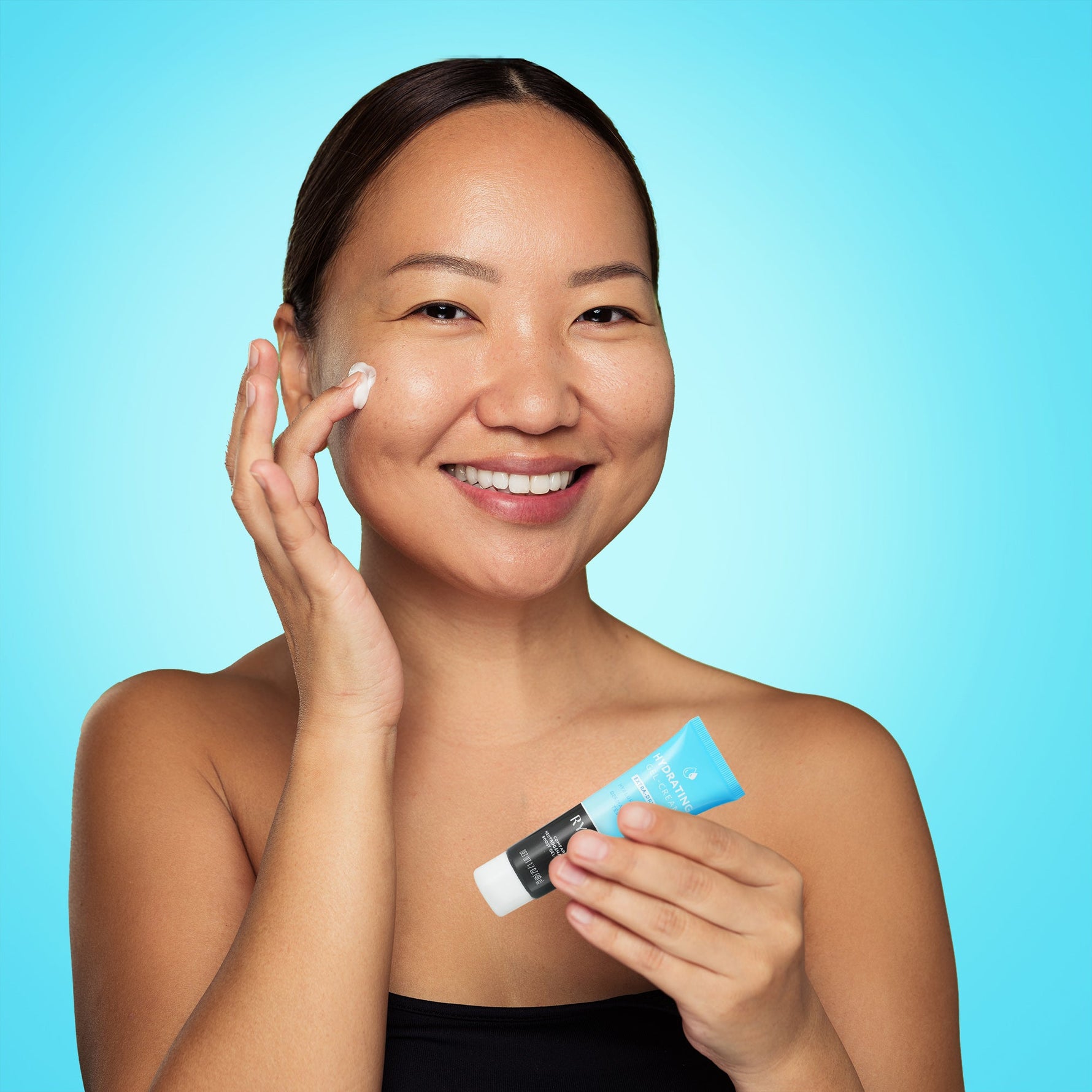 Hydrating Gel Cream for Extra Dry Skin – With Hyaluronic Acid | 1.7 oz (48 g) Deep Moisture, Lightweight Feel – Gentle on Sensitive Skin