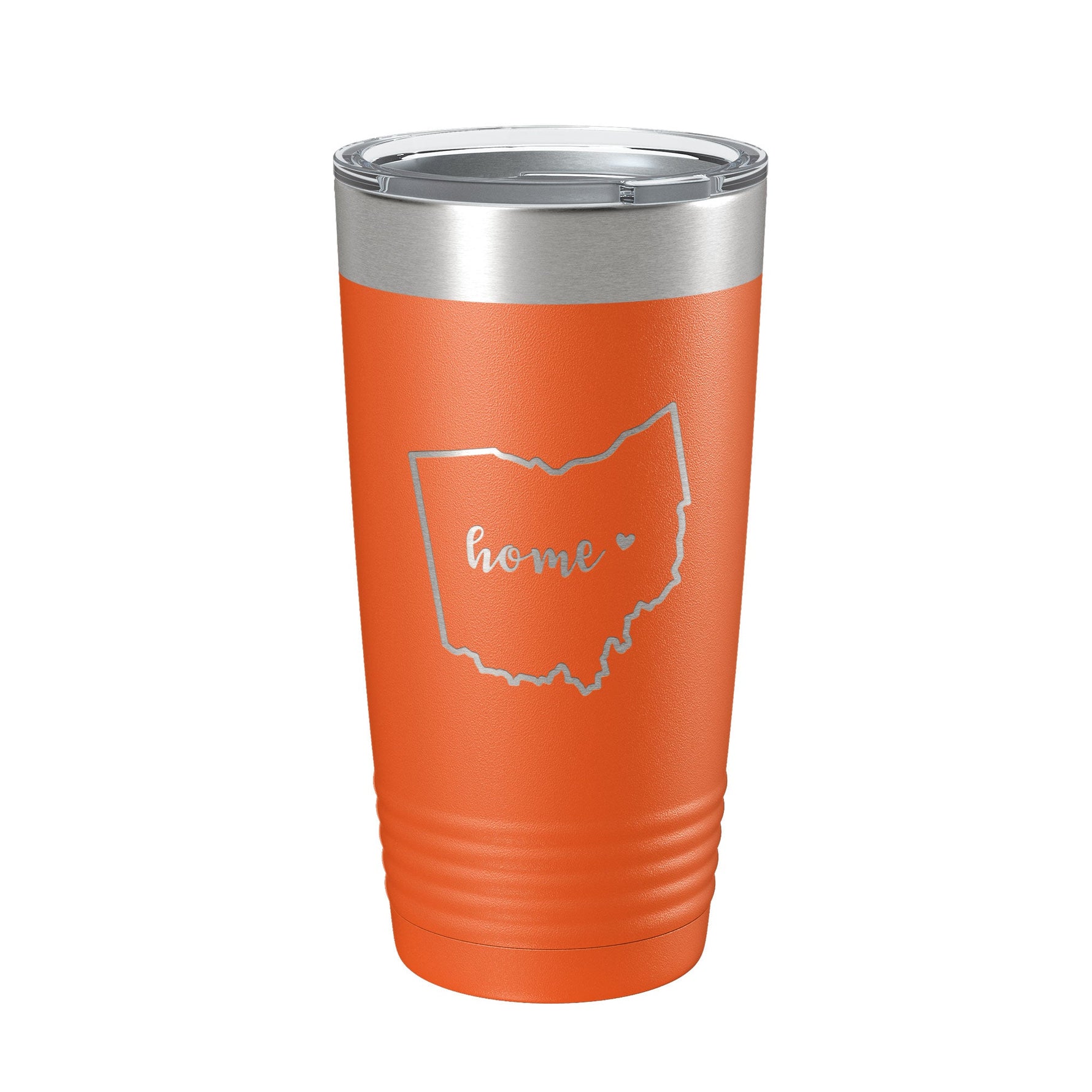 Ohio Tumbler Home State Travel Mug Insulated Laser Engraved Map Coffee Cup 20 oz