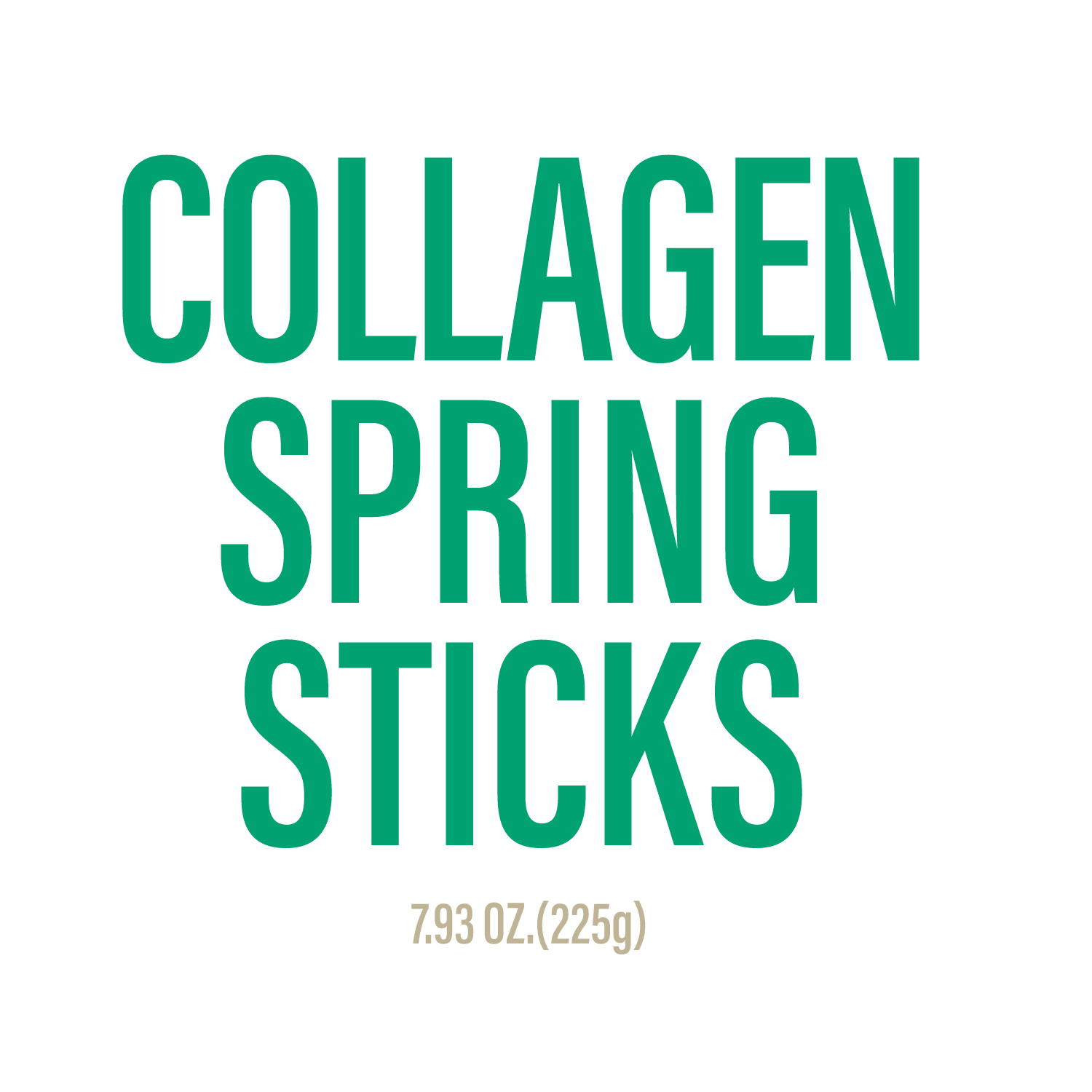 Collagen Spring Sticks 5-6" (15pack)