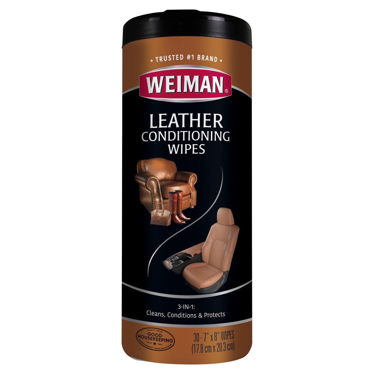 Weiman Leather Wipes (4x30 CT)-0