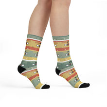 Load image into Gallery viewer, Sublimation Crew Socks