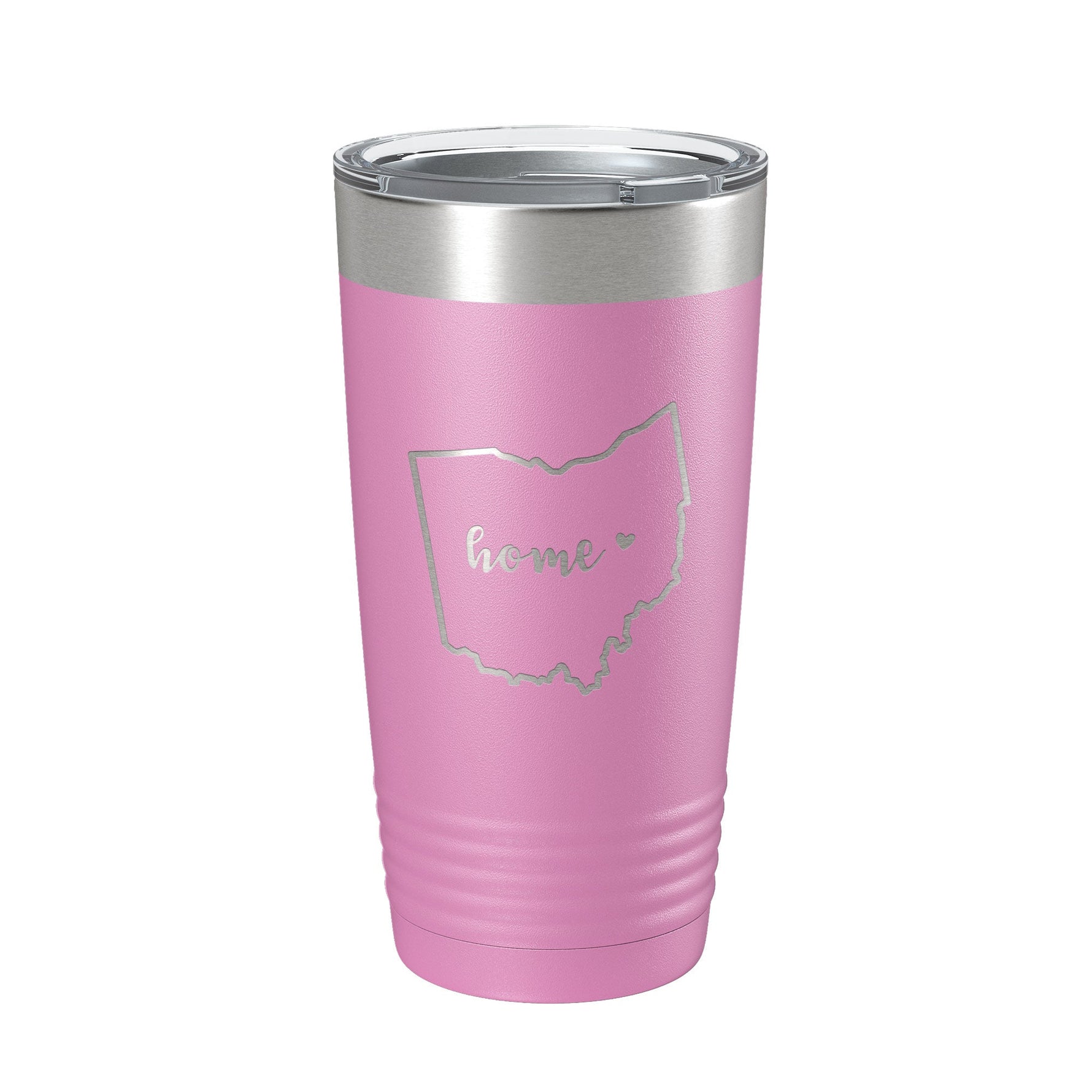 Ohio Tumbler Home State Travel Mug Insulated Laser Engraved Map Coffee Cup 20 oz