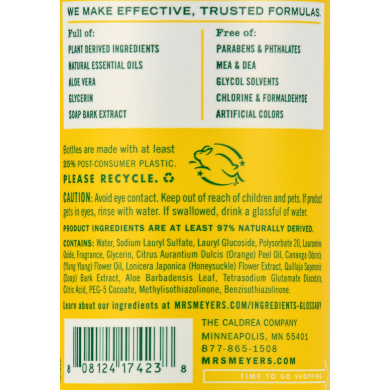 Mrs Meyers Liquid Dish Soap Honeyskl (6x16OZ )