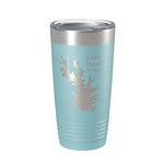 Lake Stanley Draper Map Tumbler Travel Mug Insulated Laser Engraved Coffee Cup Oklahoma 20 oz