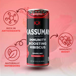 12-Pack Immunity Boosting Natural Healthy Plant-Based Hibiscus Beverages