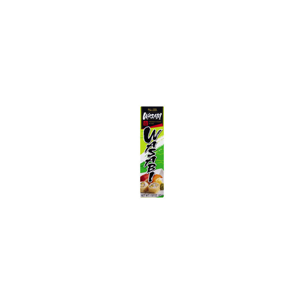S&B Wasabi Prepared Wasabi In Tube (10x1.52Oz)-6