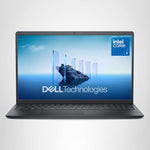Dell 15 Laptop DC15250-15.6-inch FHD 120Hz Display, Intel Core 3 Processor 100U Processor, 8GB DDR4 RAM, 512GB SSD, Intel UHD Graphics, Windows 11 Home, Onsite Service - Carbon Black
