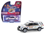 2016 Ford Police Interceptor Utility "New York Police Department (NYPD) Pride Livery" White with Rainbow Stripes "Hot Pursuit" Series 47 1/64 Diecast Model Car by Greenlight-3