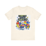 Carts Before Sweets Graphic Tee - Shopping Sale Humor T-Shirt