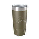 Alaska Tumbler Home State Travel Mug Insulated Laser Engraved Map Coffee Cup 20 oz