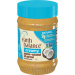 Earth Balance Creamy Coconut Peanut Butter (12x16 Oz)