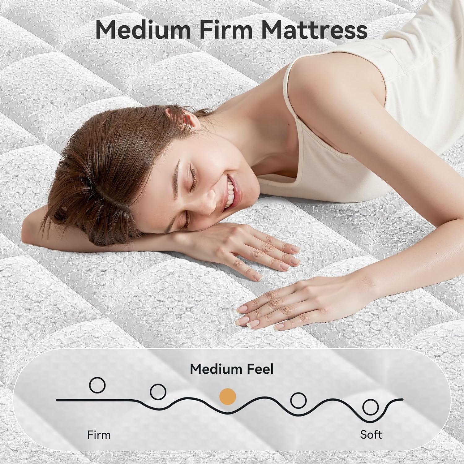 King Size Mattress With Pocket Springs Temperature Regulated-3
