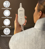 Neck & Shoulders Heating Wrap Lava, Mist Gray