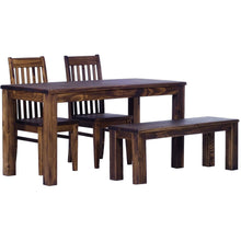 Load image into Gallery viewer, TableChamp Dining Table Set for Four with Bench
