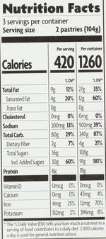 Nature's Path Un-Frosted Strawberry Toaster Pastry (12x11 Oz)-1