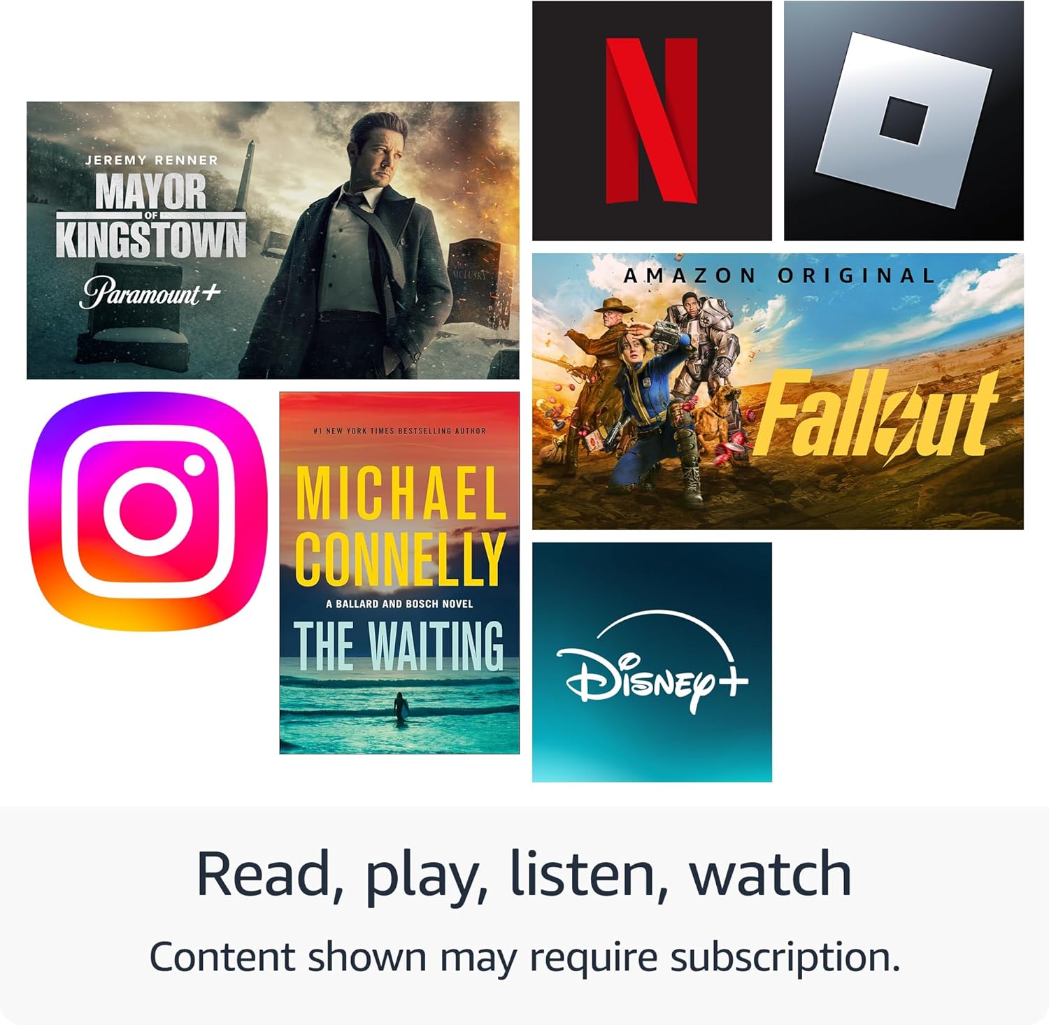 Amazon Fire HD 8 tablet (newest model), 8” HD Display, 3GB memory, 32GB,