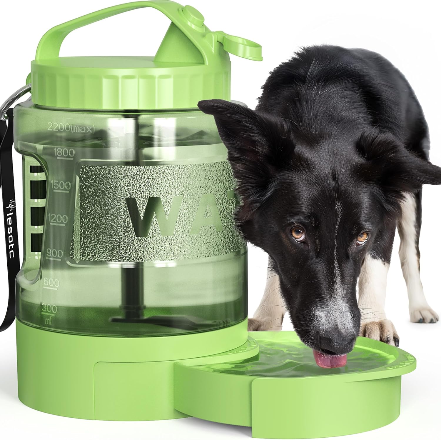 Large Dog Travel Water Bowl Dispenser