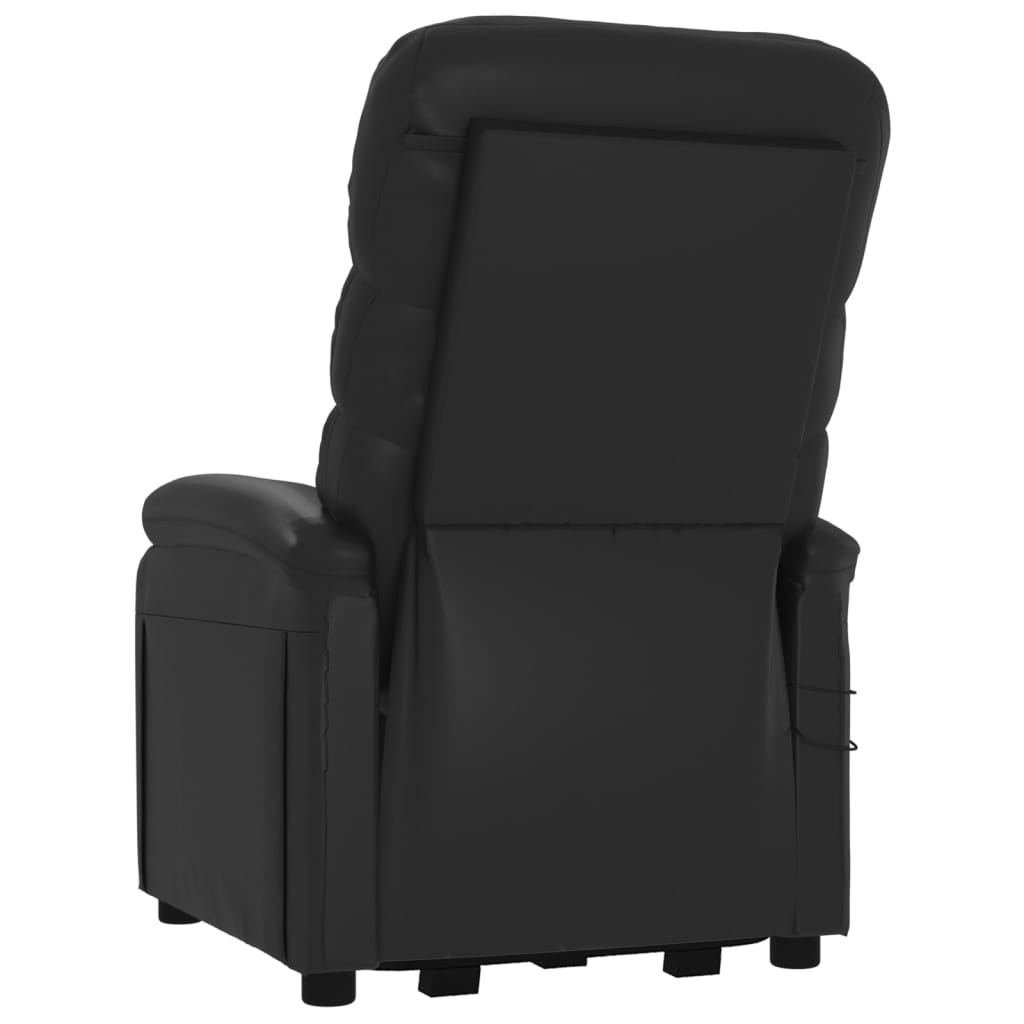 vidaXL Power Lift Recliner Lift Chair for Home Theater Cinema Faux Leather