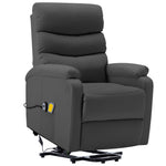 vidaXL Power Lift Recliner Lift Chair for Home Theater Cinema Faux Leather