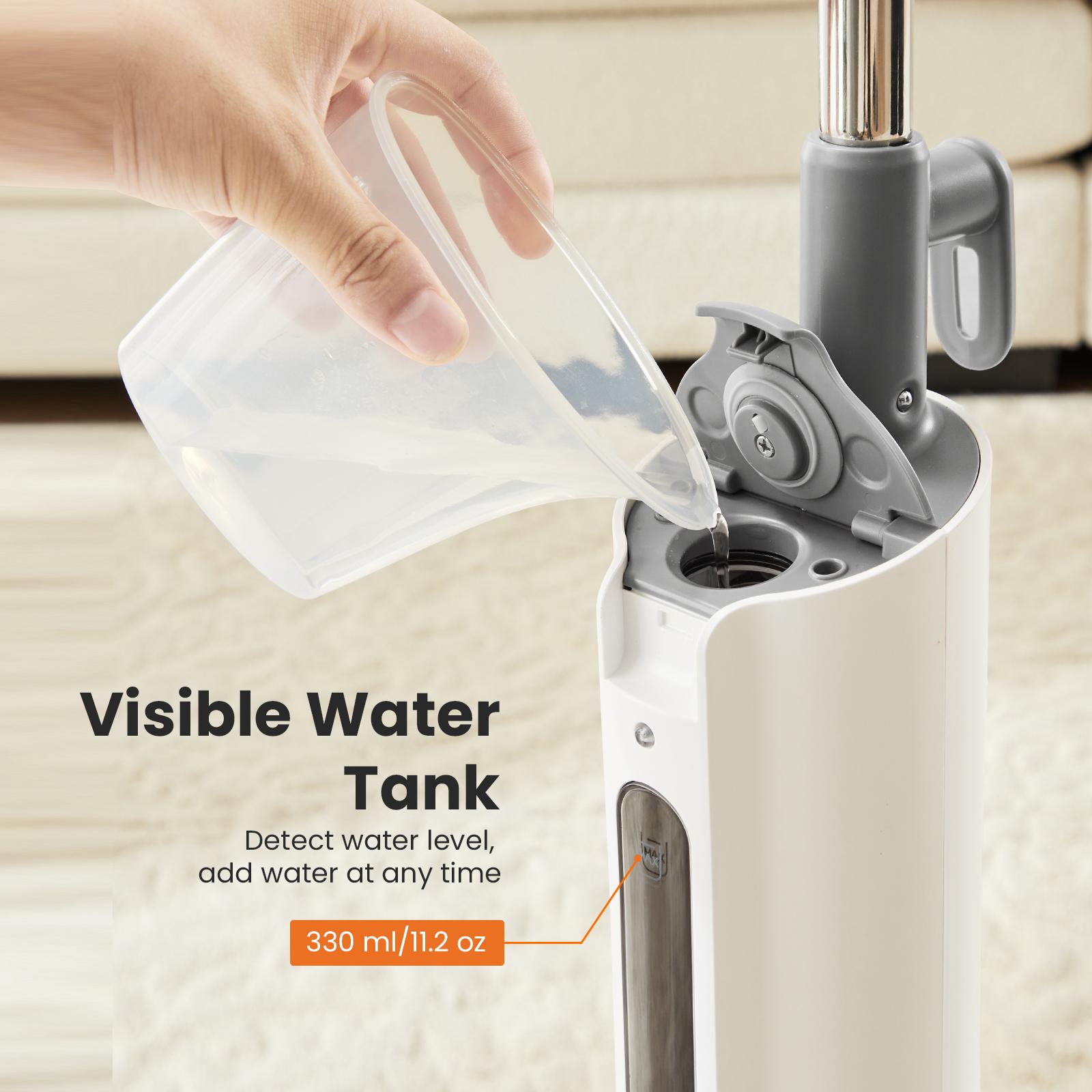 Steam Mop for Floor Cleaning,Lightweight Floor Steamer Cleaner for Hardwood/Tile/Laminate Floors Carpet, 2 Washable Pad