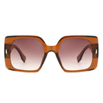Snap - Chic Square Flat Top Fashion Sunglasses for Women