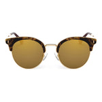 Biloxi -  Women Half Frame Round Cat Eye Polarized Sunglasses