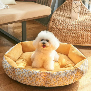 Calming Donut Bed for Dog & Cat by GROOMY