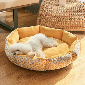 Calming Donut Bed for Dog & Cat by GROOMY