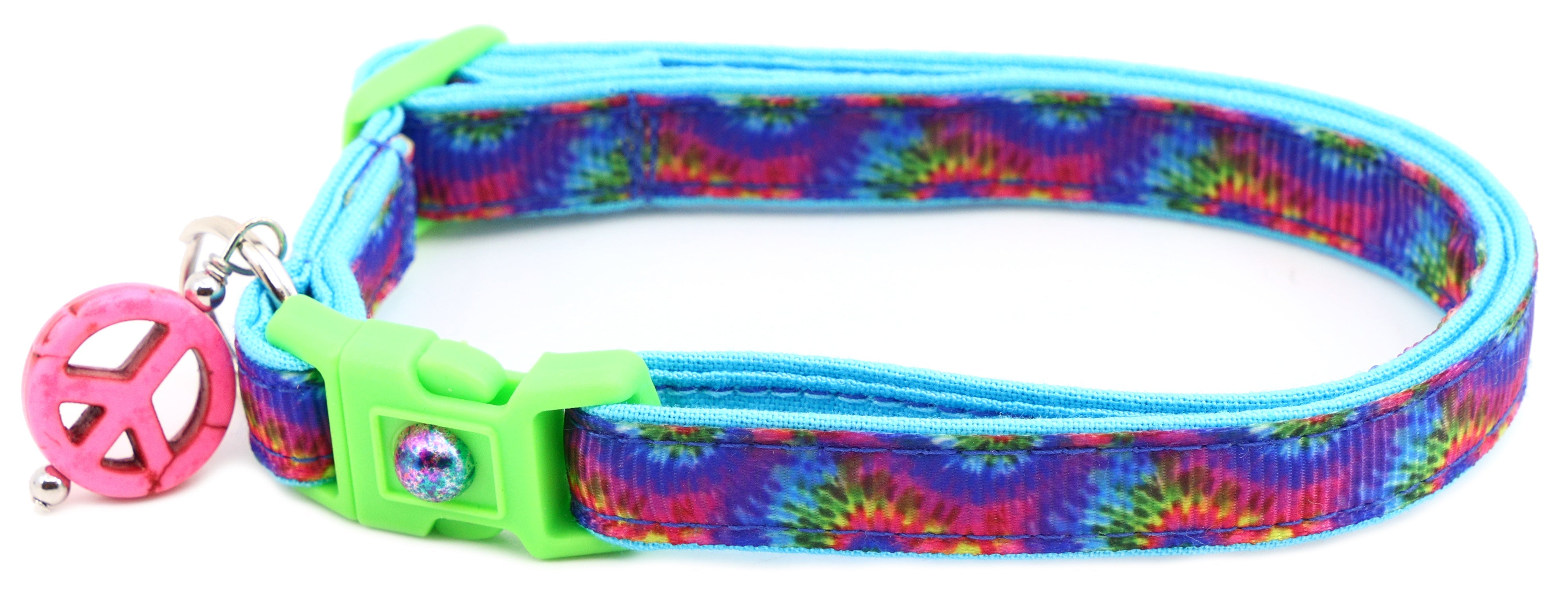 Tie Dye Breakaway Cat Collar