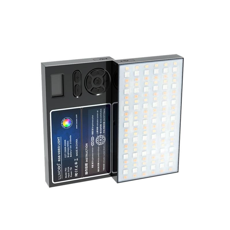 NNEIDS 800Lm Super Slim Led Video Light For On-Camera And Selfie Photography