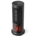17 Inch 1500W Portable Tower Space Heater with 135?° Oscillation-Black