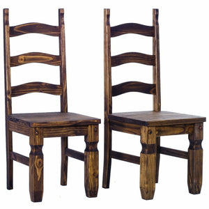 TableChamp Dining Room Chairs Mexico Solid Wood Pine