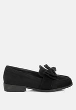 Havisham Bow Accent Heeled Loafers