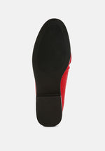 Havisham Bow Accent Heeled Loafers