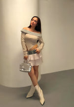 Gaias Fantasy Heel Patent Faux Leather Boots