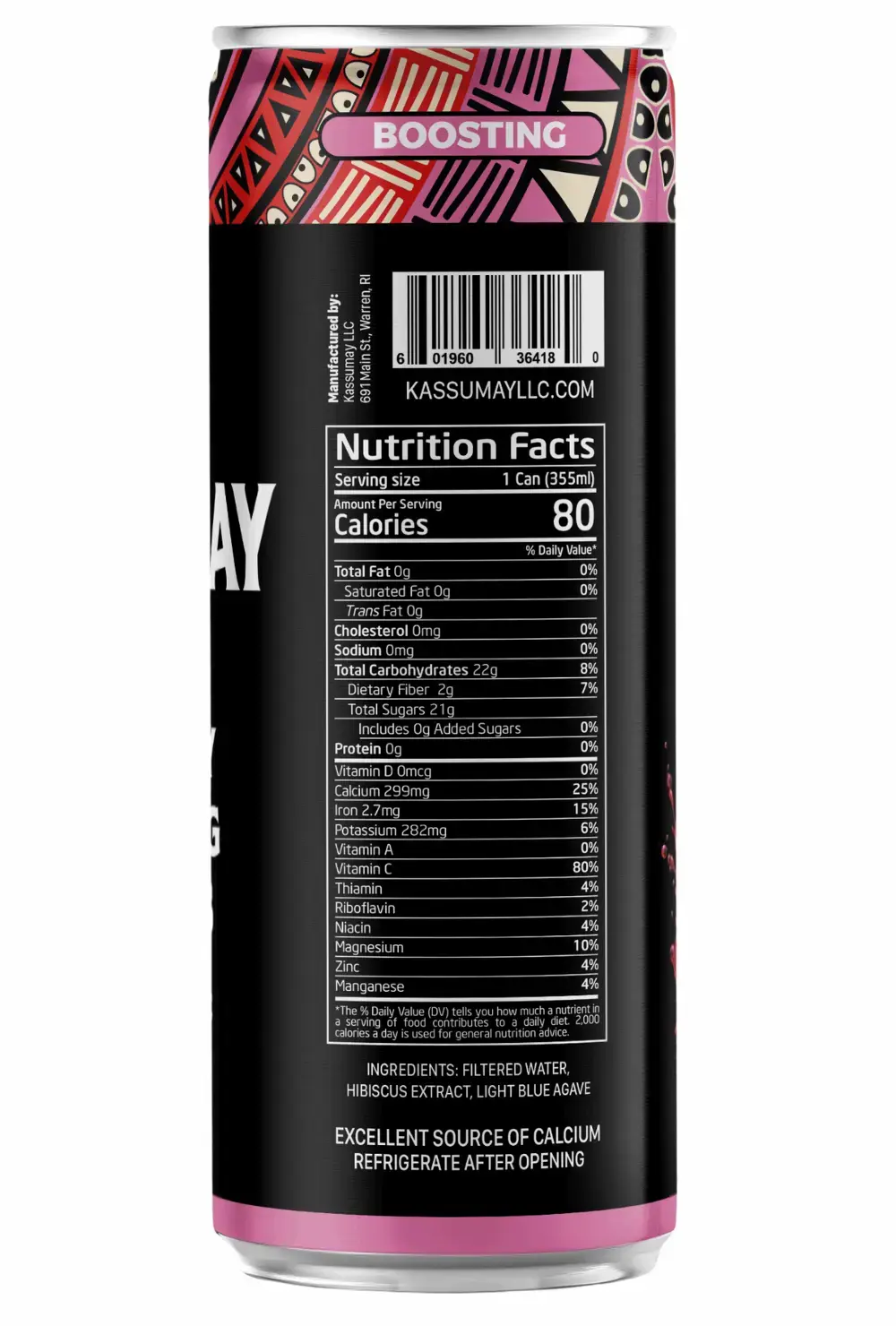 Botanical juice Immunity Boosting Natural Healthy Plant-Based Hibiscus Beverages