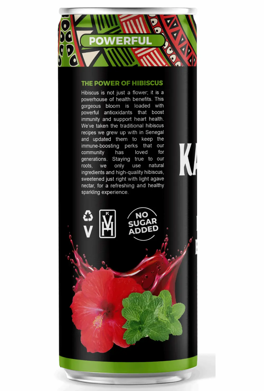 MINT - 12-Pack Immunity Boosting Natural Healthy Plant-Based Hibiscus Beverages