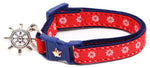 Ships Wheels Breakaway Cat Collar