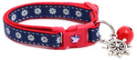 Ships Wheels Breakaway Cat Collar
