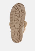 Linka Pin Buckle Detail Snow Boots