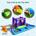 Inflatable Water Slide Castle without Blower-3