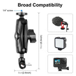 NNEIDS Universal Motorcycle Camera Mount For Gopro And Action Cams