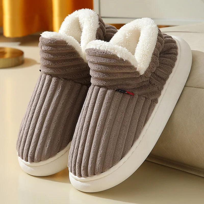 Warm and Breathable Non-Slip Slippers for Adults