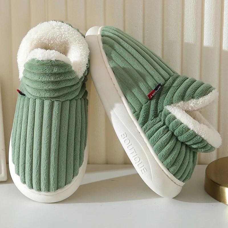 Warm and Breathable Non-Slip Slippers for Adults