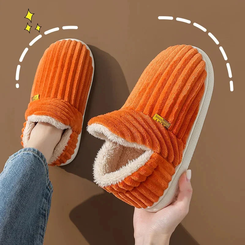 Warm and Breathable Non-Slip Slippers for Adults