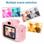 Mini Cartoon Photo Camera Toys 2 Inch HD Screen Video Recorder