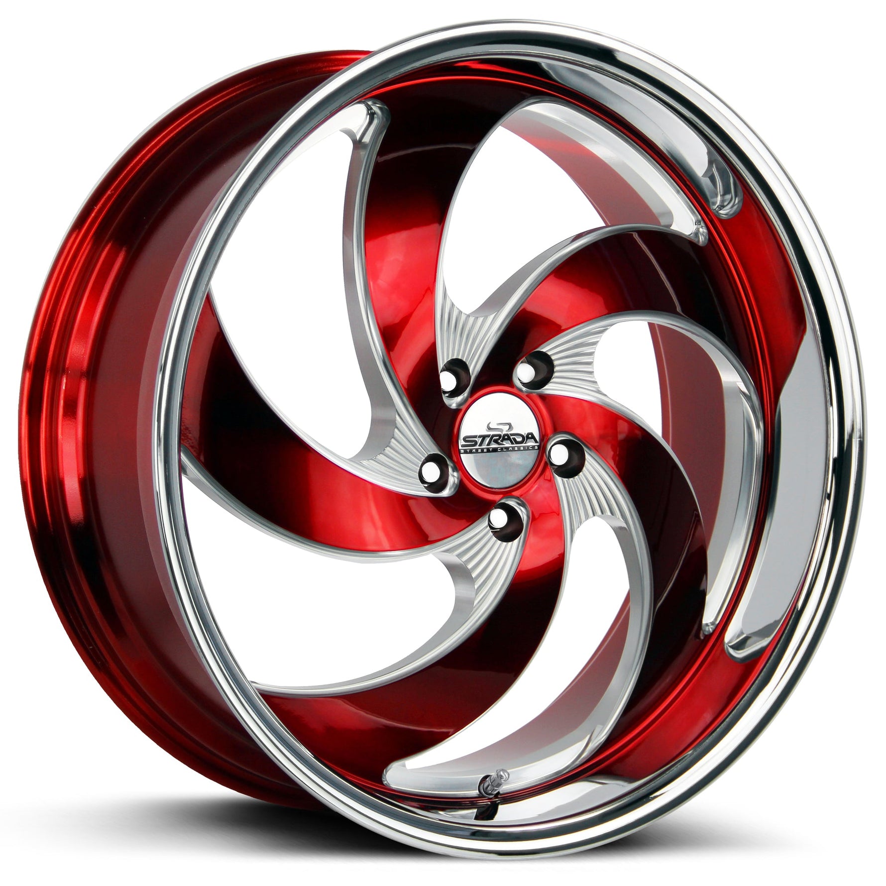 Retro 5 Candy Red Milled Ss Lip