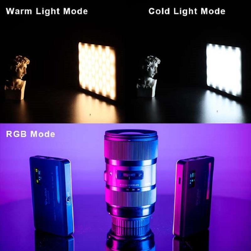 NNEIDS Full Colour Rgb Slr Camera Light For Live Photo & Video - Vl120