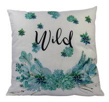 Load image into Gallery viewer, Wild Succulents | Pillow Cover |