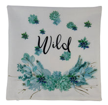 Load image into Gallery viewer, Wild Succulents | Pillow Cover |